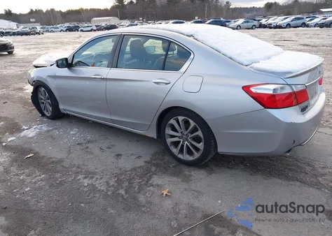 2013 Honda Accord Sport from USA, damaged, VIN 1HGCR2F55DA021218